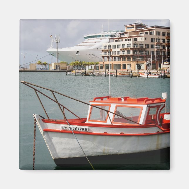 Aruba, Oranjestad, Caribbean Magnet (Front)