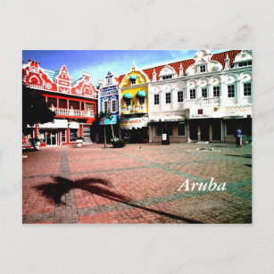 Aruba, Oranjestad Postcard