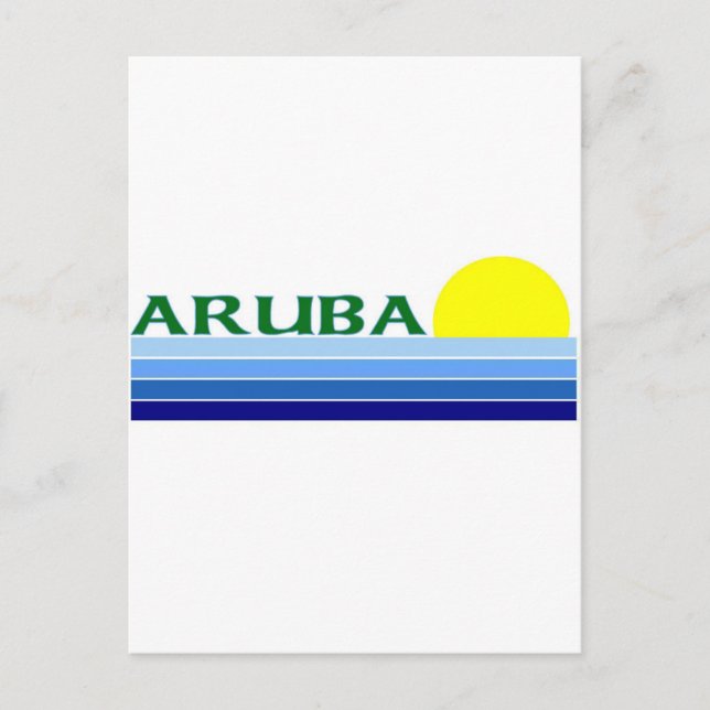 Aruba Postcard (Front)