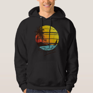 Aruba Retro Summer Tropical Beach   Hoodie