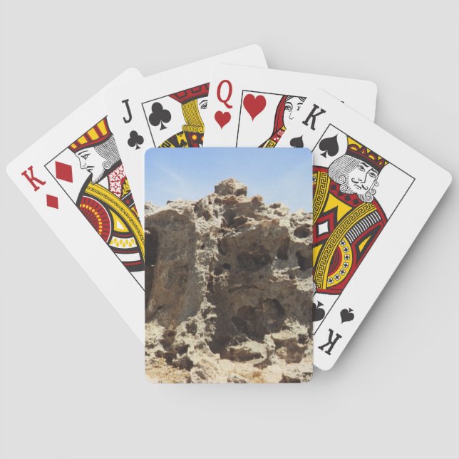Aruba Rock Formation Playing Cards (Back)