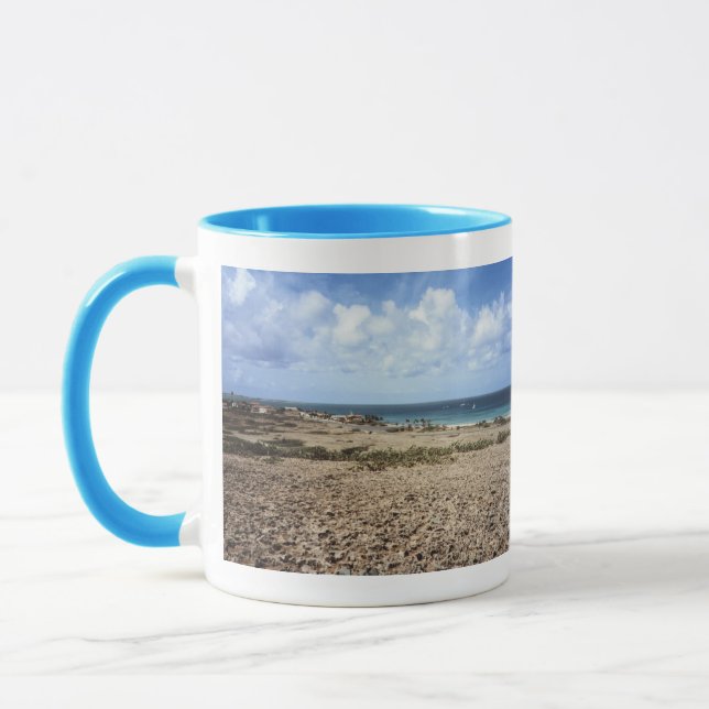 Aruba Rocky Ocean View Mug (Left)