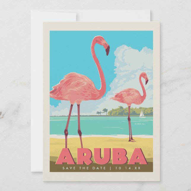 Aruba | Save the Date (Front)