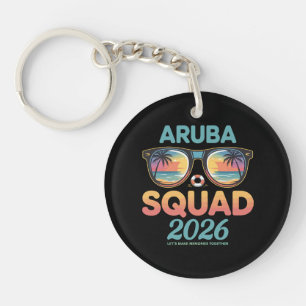 Aruba Squad 2026 Retro Key Ring