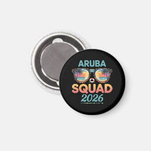 Aruba Squad 2026 Retro Magnet