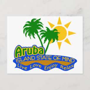 Aruba State of Mind postcard