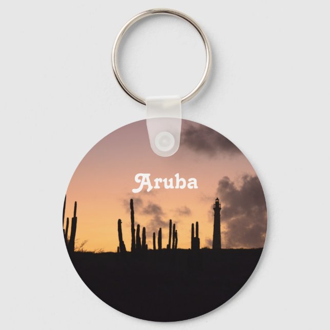 Aruba Sunrise Key Ring (Front)