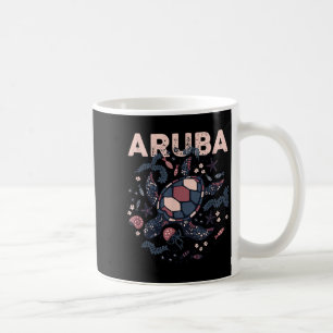 Aruba Travel Summer Holiday Aruban Turtle Tropical Coffee Mug