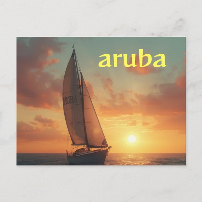 aruba vacation Postcard (Front)