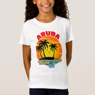 Aruba Vacay Mode On Family Group Matching Travel   T-Shirt