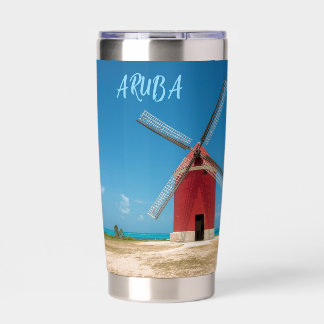 Aruba windmill insulated tumbler