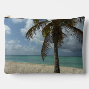 Aruban Beach I Beautiful Nature Scene Accessory Pouch