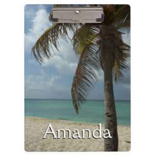 Aruban Beach I Beautiful Nature Scene Clipboard