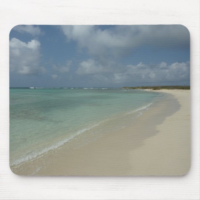 Aruban Beach II Beautiful Nature Scene Mouse Pad (Front)