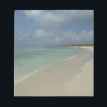Aruban Beach II Beautiful Nature Scene Notepad<br><div class="desc">Sometimes you just want to get away to somewhere warm and tropical, and this picture sums up the experience. This tropical scene shows the white sand beach of Aruba. Check out our store for more beautiful photos of perfect Caribbean beaches. This picture is also featured as the widescreen wallpaper "Aruban...</div>