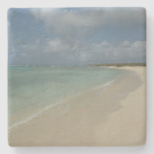 Aruban Beach II Beautiful Nature Scene Stone Coaster