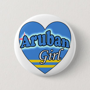 ArubanGirl 6 Cm Round Badge