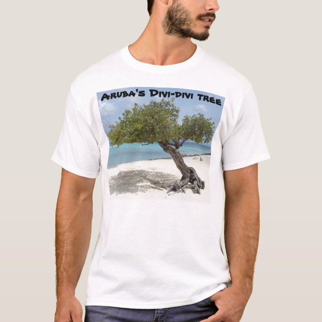 Aruba's Divi-divi tree t-shirt (Front)