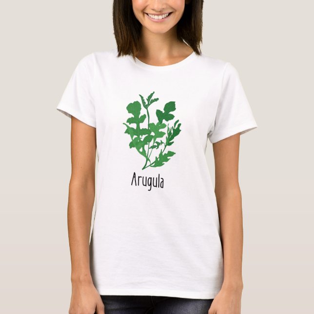 Arugula Spices Herbs T-Shirt (Front)