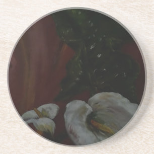 Arum Lilies 1 Coaster