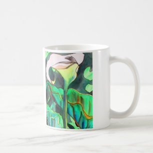 Arum Lily watercolor original art painting Coffee Mug
