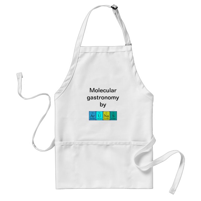 Arunas periodic table name apron (Front)