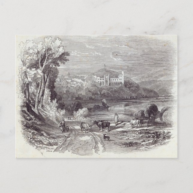 Arundel Castle and Town Postcard (Front)
