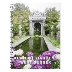 Arundel Gardens in Spring Time, West Sussex Notebook
