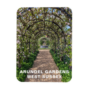 Arundel Gardens in Spring Time, West Sussex Photo Magnet