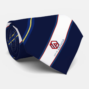 Arvada (Colorado) city flag Neck Tie