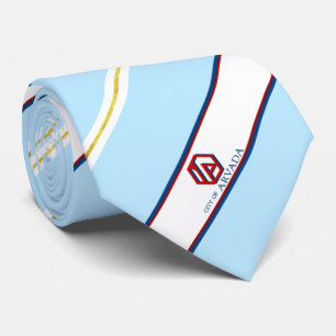 Arvada (Colorado) city flag Neck Tie