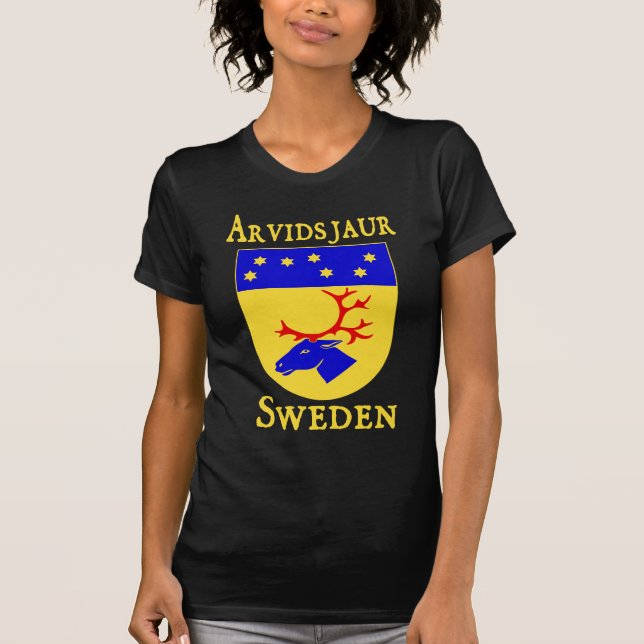 Arvidsjaur, Sweden (Sverige) T-Shirt (Front)