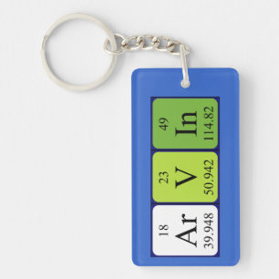 Arvin periodic table name keyring