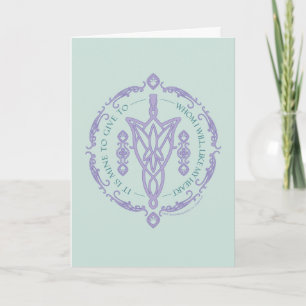 ARWEN™ Evenstar Quote Graphic Card