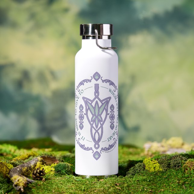ARWEN™ Evenstar Quote Graphic Water Bottle (Outdoor)