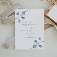 ARYA Rustic Eucalyptus Greenery Baby Shower