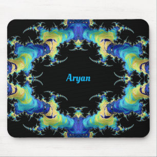 ARYAN ~ Strange 3D Pattern ~ Personalised Mouse Pad