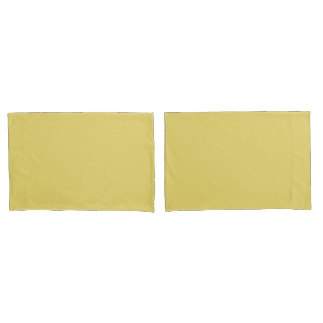  Arylide yellow (solid colour)  Pillowcase (Front-Set)