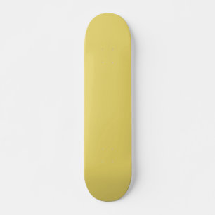 Arylide yellow (solid colour) Skateboard