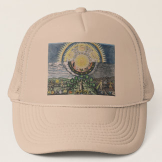 As Above, So Below Alchemy Shirt Trucker Hat