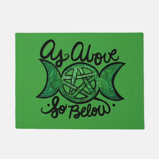 As Above So Below Doormat (Front)