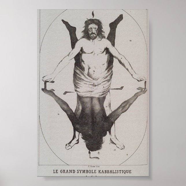 As Above So Below Illustration Poster (Front)