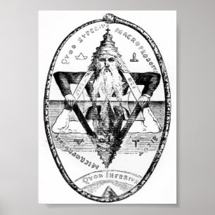 As Above So Below Illustration Poster