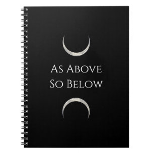 As Above, So Below notebook