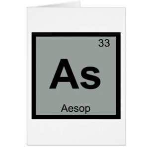 As - Aesop Fables Chemistry Periodic Table Symbol