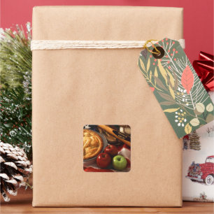 As American as Apple Pie Square Sticker