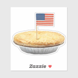 As American as Apple Pie Sticker