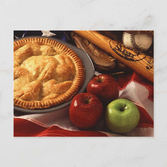 As American as ... Postcard (Front)