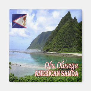 AS - American Samoa - Ofu Olosega Magnet