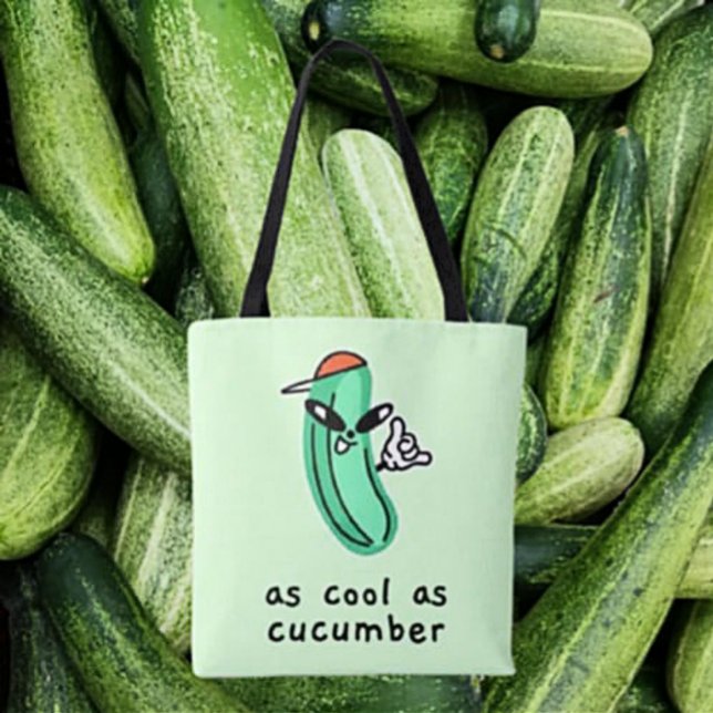 As Cool As Cucumber – Tote Bag (Creator Uploaded)